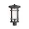 Z-Lite Jordan 1 Light Outdoor Post Mount Fixture, Oil Rubbed Bronze And Clear Seedy 570PHB-ORB - alternate 1